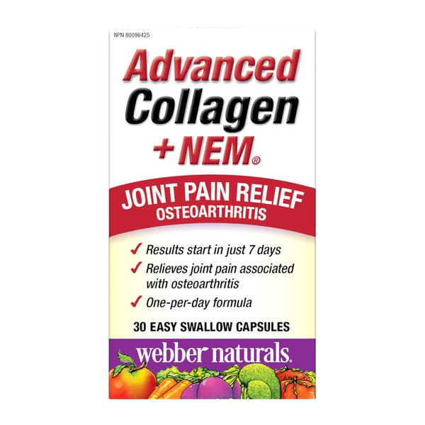 Webber Naturals Advanced Collagen + NEM 30 Capsules