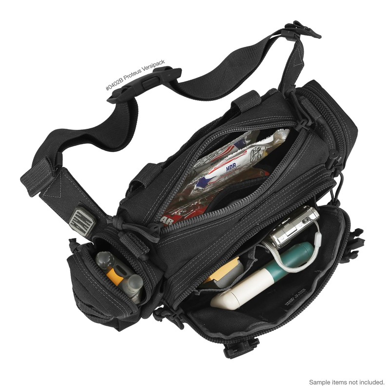 Maxpedition Unisex Adult Waist Proteus Versipack Black, Black