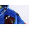 SWMSTUPF Kids Robe Boys Hooded Fleece Sleep Robe Cotton Towel
