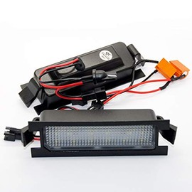 2 x LED SMD license plate modules – E-mark – Plug & Play – 6000 K 1e
