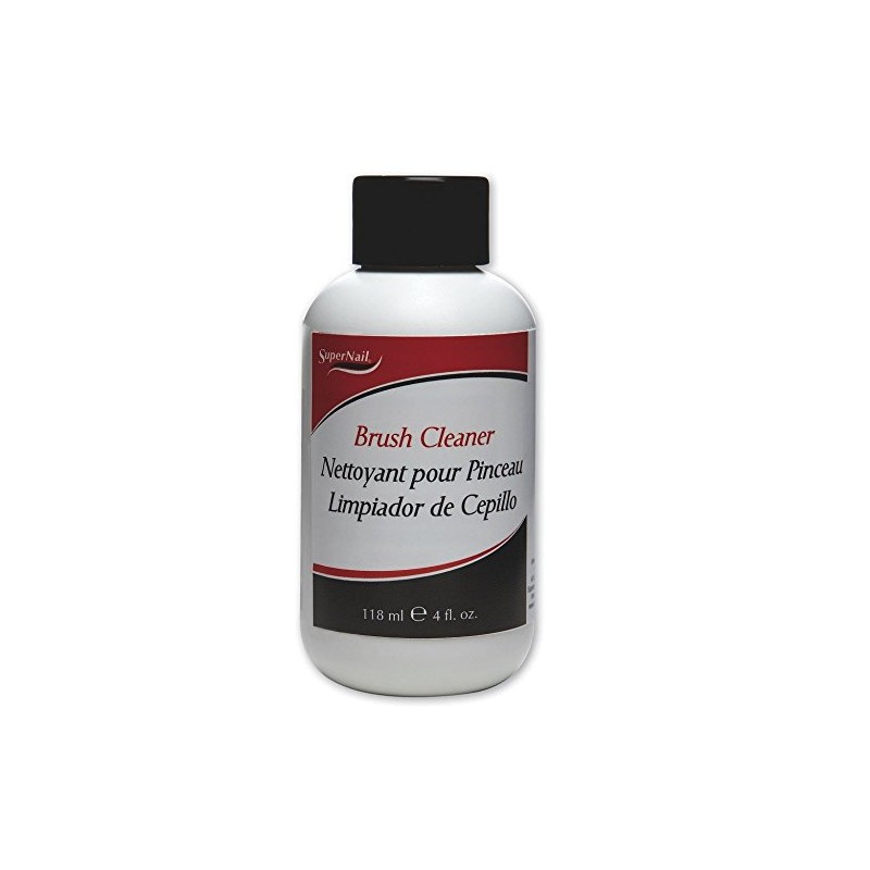 Super Nail Brush Cleaner, clear, 4 Fl Oz