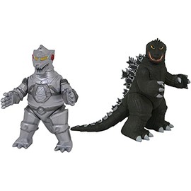DIAMOND SELECT TOYS Godzilla 1962 & Mechagodzilla Vinimate Two-Pack,Multicolor