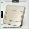 Floor Socket Embedded Power Outlet Charging Industrial Supplies FR Standard