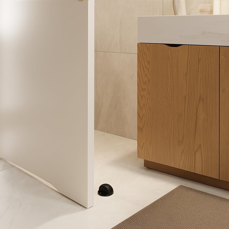 ANGSTROM Half Dome Door Stop – Heavy Duty Floor Mount