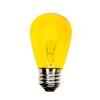 EZLS Yellow S14 11w Tinted Incandescent Bulb