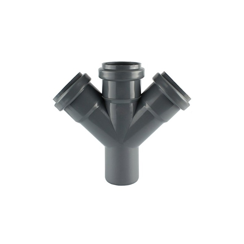 MKK - 19559-001 HT Pipe Double Branch PP DN 50