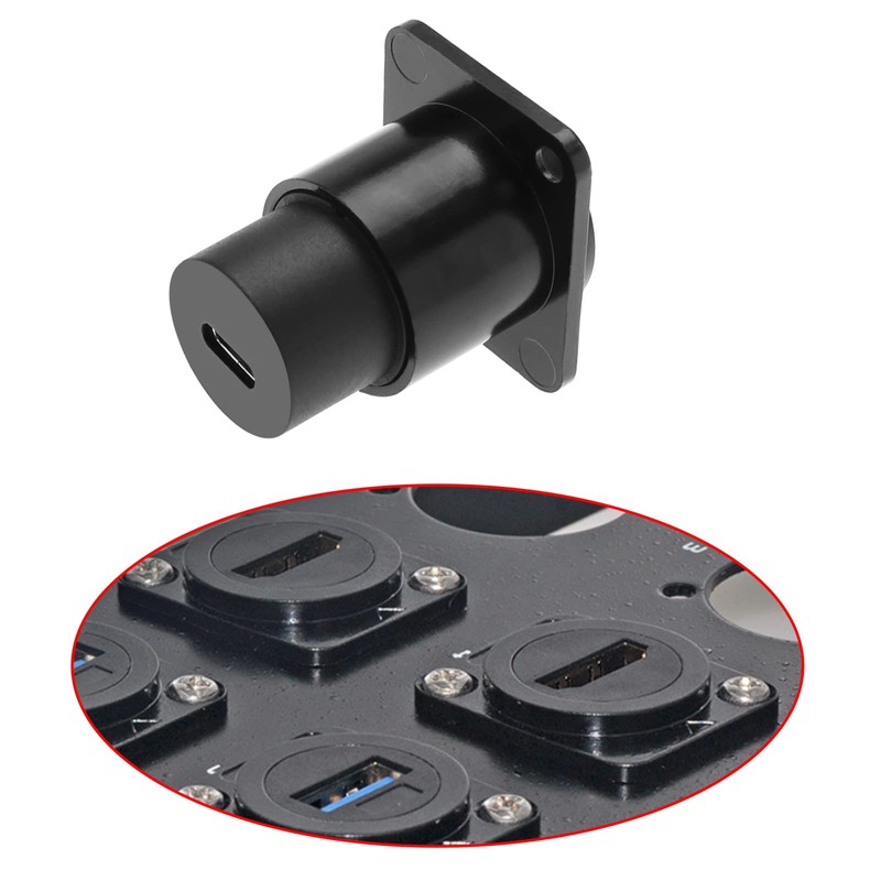 Create idea Type C Panel Mount Male Female Type C