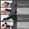 METOWARE Keyed Alike Trailer Lock Set, 5/8" Dia 3-1/2" Long