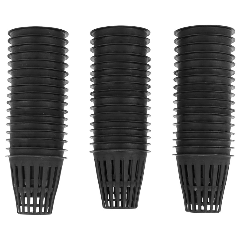 50Pcs Hydroponics Cups Lightweight Economy Net Pots 2 Inch Plastic