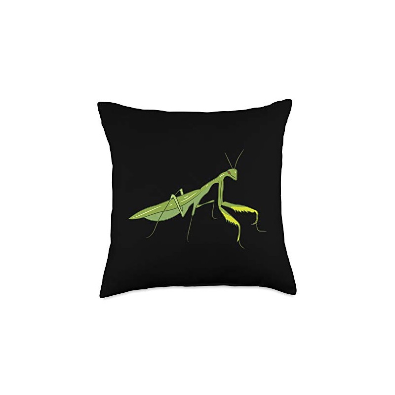 Cute Praying Mantis Love Funny Praying Mantis Throw Pillow