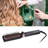 Hot Comb Electric Folding Design Ergonomic Handle Curls Straight Hair
