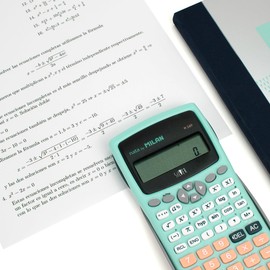 MILAN® Scientific Calculator M240 Silver in Box