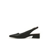 Naturalizer Naturalizer Womens Ginger Snip Toe Slingbacks Black 8.5 W