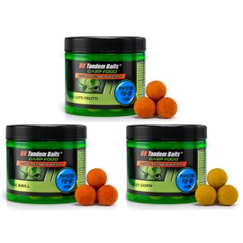 Tandem Baits Carp Food Fishing Food Pop Ups Boilies Zig Rig Chod Rig Hook Bait Carp Food Perfection Pop-Up Set of 3 16 mm 70 g Flavour Mix 2