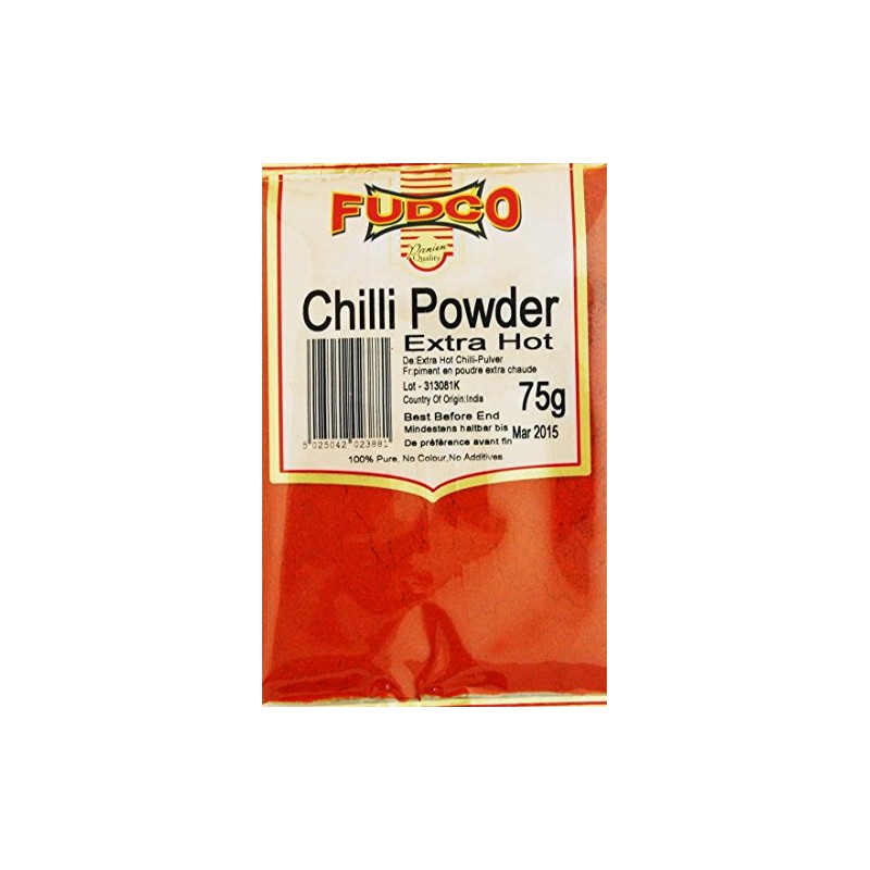 Fudco Extra Hot Chilli Powder 75g