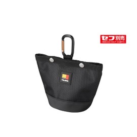 Tajima SFPCN-B1 Detachable System Detachable Parts Case for Screws, Light and Durable Nylon, Easy to Put on and Take Off, Easy to Put On Belt, Easy to Replace Waist Tools, Choose Only the Tools Used, Wear Only The Tools You Use, Reduce The Burden On Your