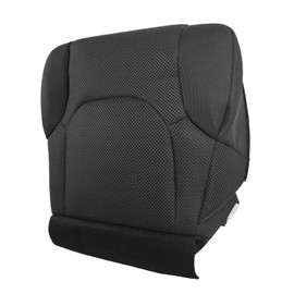 AUTOKAY Front Lower Passenger Bottom Cloth Seat Cover for Nissan Frontier 2005-2019, Dark Gray