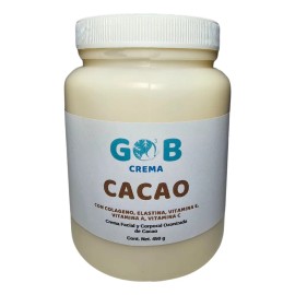 Crema De Cacao Ozonizada - Gob - 450 G