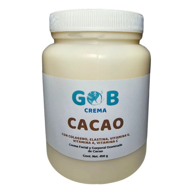 Crema De Cacao Ozonizada - Gob - 450 G