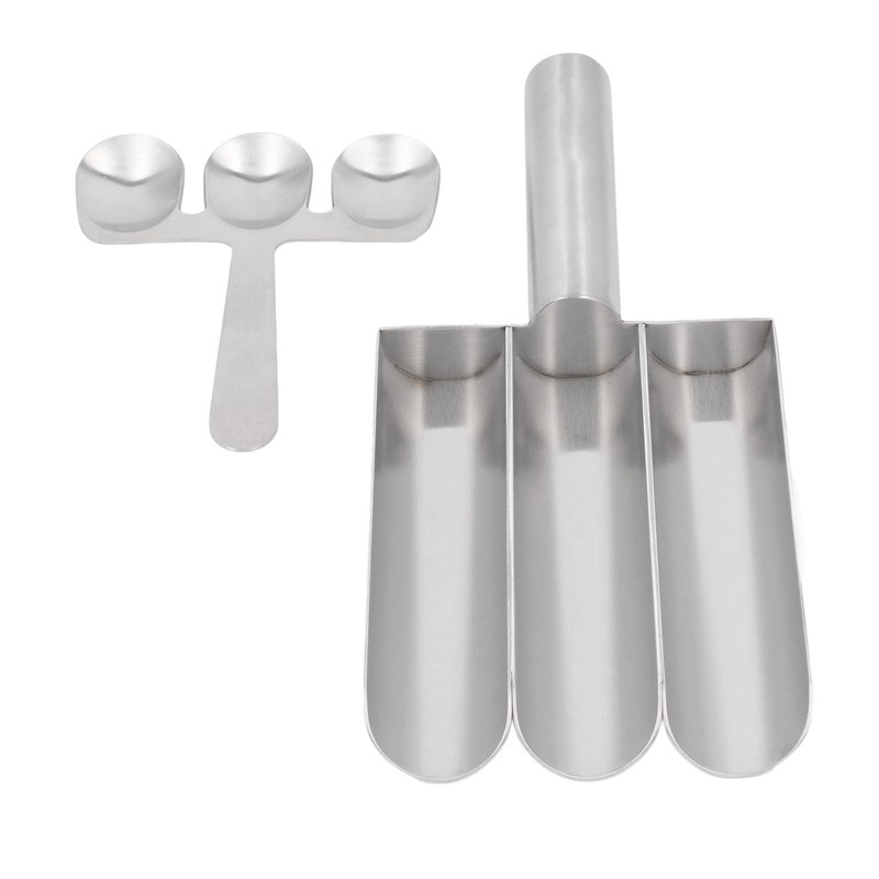 Meatball Maker with Cutting Spoon Stainless Steel Meat Baller Spoon