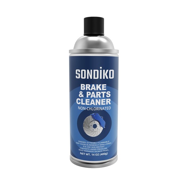Sondiko Non-Chlorinated Brake Cleaner, Powerful Brake Cleaner Spray Can,Throttle Body