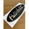 Peterbilt oem black/chrome replacement Peterbilt decal emblem genuine size &