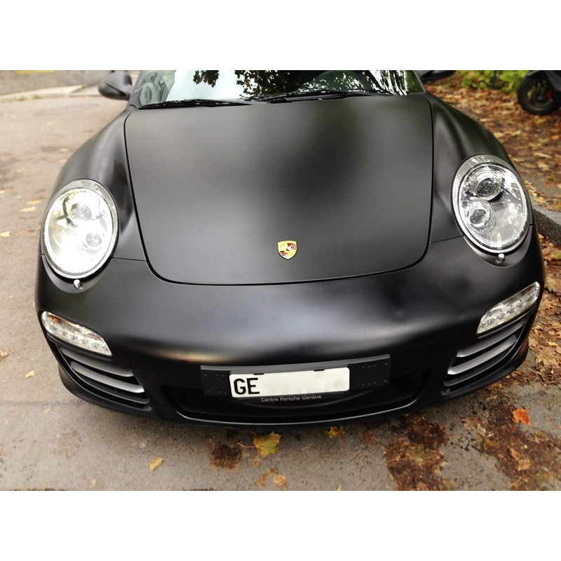 VViViD Black Matte Car Wrap Vinyl Roll with Air Release