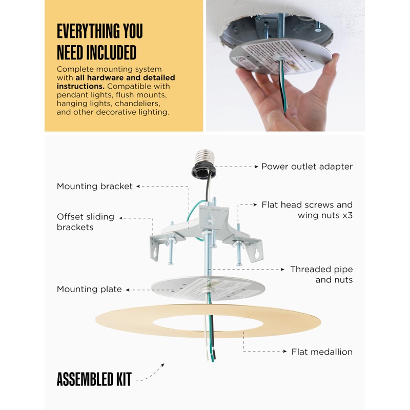 The Can Converter R56 Recessed Can Light Conversion Kit w/