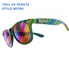 Retroxic Sunglasses for Men and Women, purple crystal