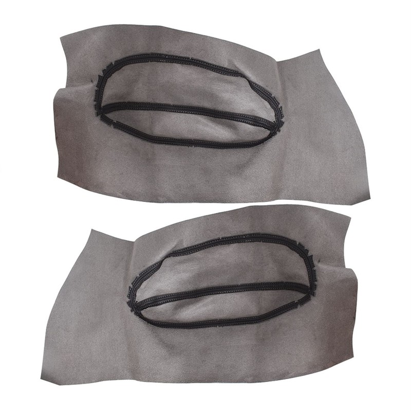 ANTUKO 2Pcs Leather Door Panel Insert Cards Cover Replacement for