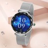1.19in Smart Watch for Women with Rhinestone Smartwatch Bluetooth Call