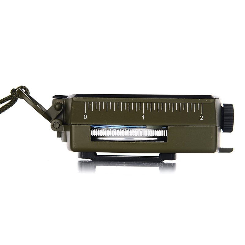 GWHOLE Kompass Militär Marschkompass mit Tasche für Camping, Wanderung, deutsche