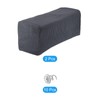 sourcing map 2pcs Stretch Armrest Covers for Chairs/Sofas, Couch Arm