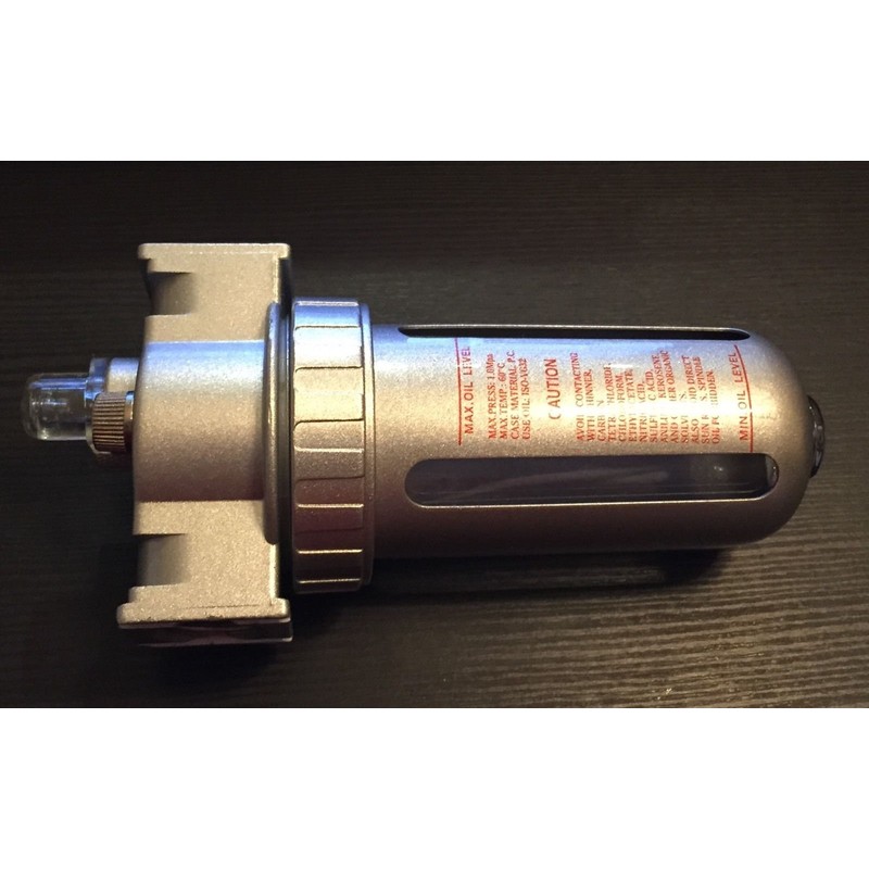 1/2" Mid Flow LUBRICATOR Air In Line OILER compressed air