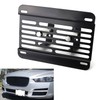 iJDMTOY No Drill Front Grille Mesh Mount License Plate Relocator