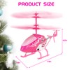 QUANA Rc Helicopter, Pink Remote Control Helicopter for Kids Girls
