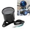 Motorcycle Multifunctional Meter, DC12V Aluminium Alloy 0-199KMH Tachometer Odometer Fuel