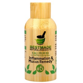 Bestmade Natural Products Kali Muriaticum 6X Cell Salt, Lactose-Free - Natural Support for Stuffy Nose, Mucous, Earaches & Scratchy Throats, Vegan, Organic, 350 Pellets