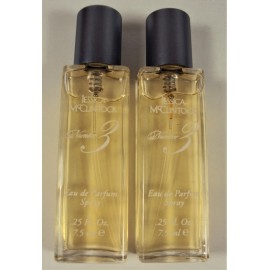Jessica McClintock Number 3 by Jessica McClintock #3 Two EDP Purse Sprays ORIGINAL FORMULA NEW