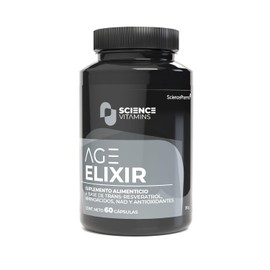 Age Elixir Suplemento Urolitina Trans Resveratrol Nad Carnitina Coenzima Q10 Antioxidantes Apoyo Energía Celular Metabolismo Cápsulas 500