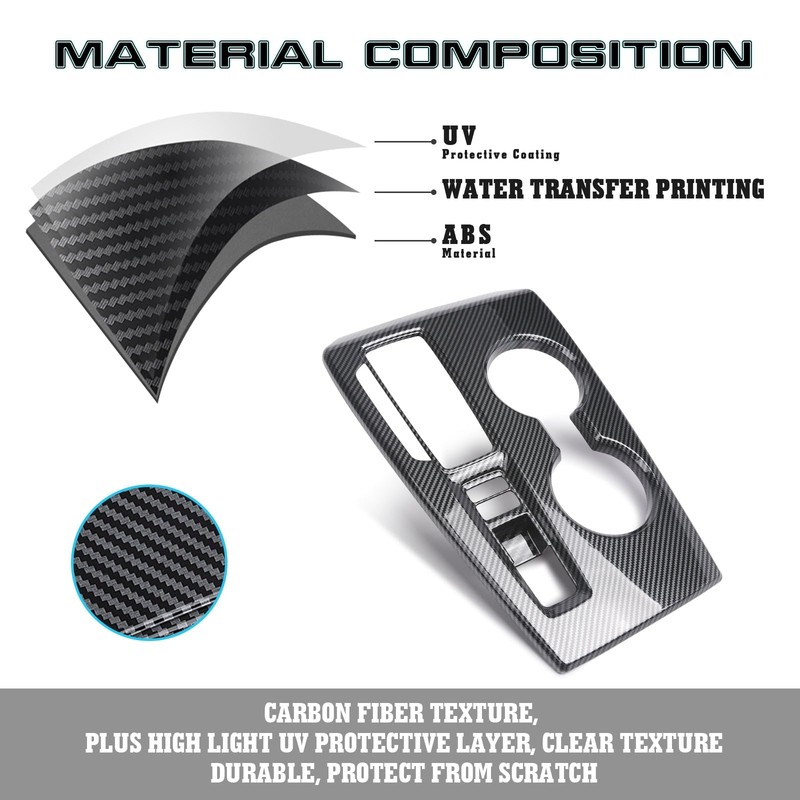 x xotic tech Inner Center Console Gear Shift Panel Cover