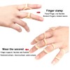 5pcs Oval Finger Splint，Finger fixation splint，Trigger Finger Splints，Waterproof Finger Protectors，Children's
