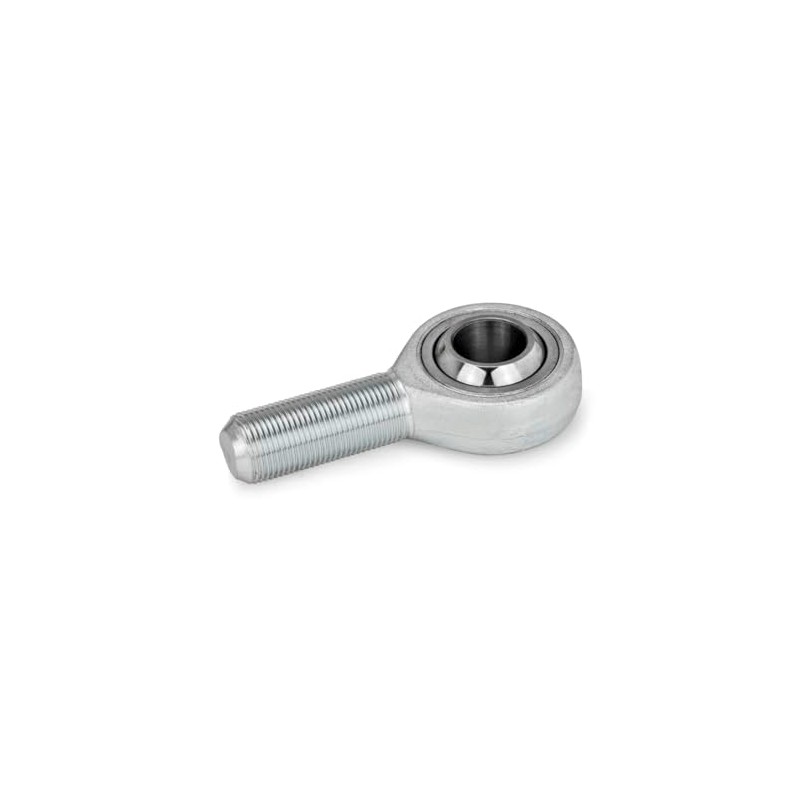 Ganter Normelemente Joint Head, Spherical Bearing with Screw, GN 648.2-12-M12-W,