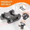 Mxxipp 5pcs #41 Roller Chain Connecting Links, Heavy Duty Master