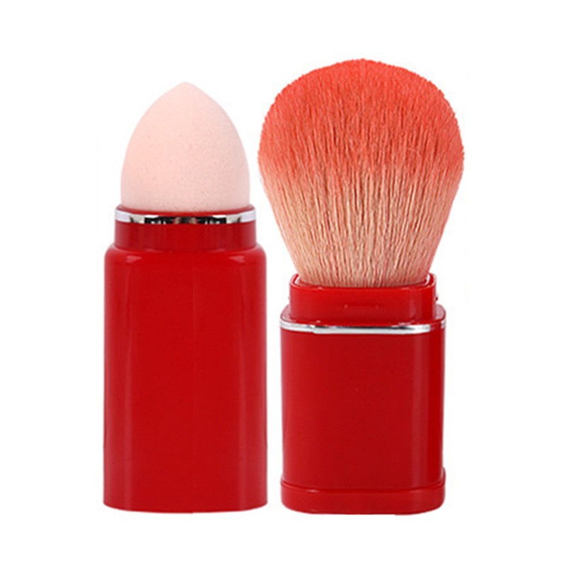 8 Pcs Makeup Brush Set Soft Bristles Retractable Powder Brush
