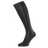 ALBERT KREUZ men’s black luxury business knee high socks of