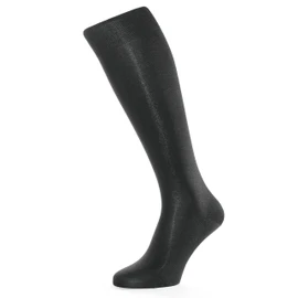 ALBERT KREUZ men’s black luxury business knee high socks of 98% silk – Made in Germany EU 48-50/UK 12.5-14