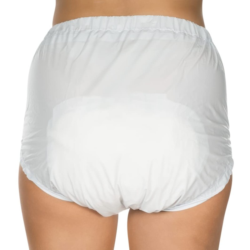 Suprima 1-250-040 Unisex PVC Incontinence Briefs Size S Milk