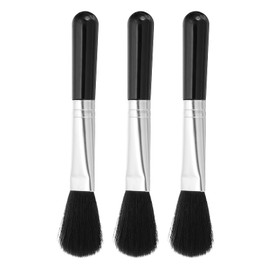 PATIKIL Camera Dusting Brush, Multifunction Cleaning Brush Keyboard Lens Pen Screen Lens Cleaner for Vinyl Records, LP Scan, SLR & Computer Screens,3 Pcs Black