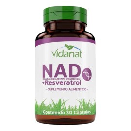 Nad Resveratrol Y Té Verde 30 Cap Vidanat Suplemento Sin Sabor